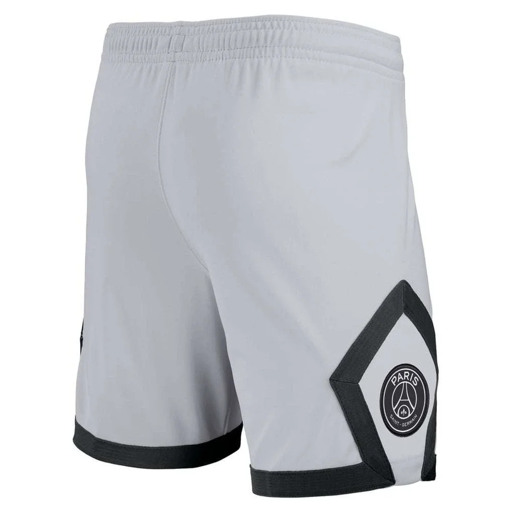 Jordan Paris Saint Germain PSG Away Performance Stadium Shorts Gray XL Slim